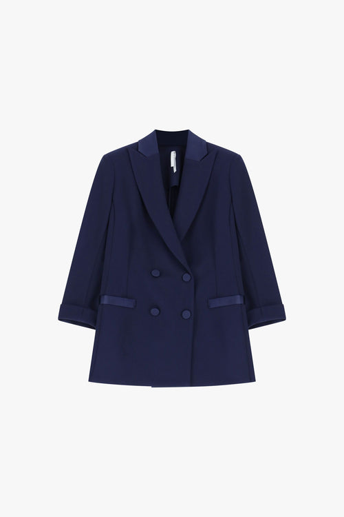 Imperial Blazer Donna Blu | Doppiopetto Maniche Tre Quarti PE26