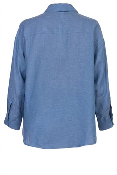 TENSIONE IN camicia indaco over S26CE16IND-PE26