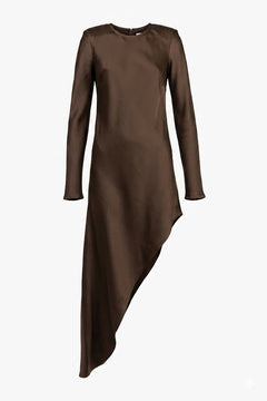 VICOLO Donna Abito Lungo Moro-PE26