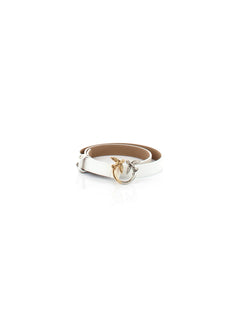 CINTURA BIANCO CON DOUBLE COLOR PINKO