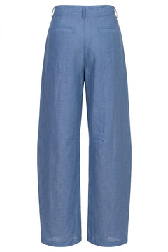 TENSIONE IN pantalone indaco S26PE07IND-PE26