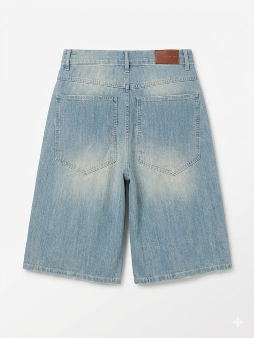 TENSIONE IN bermuda GIUSI-B-FLUIDDEN DENIM-PE26