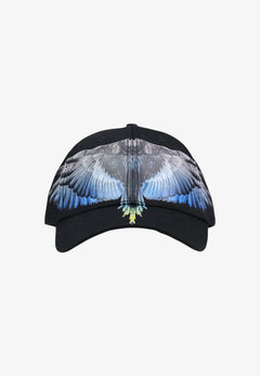 COUNTY OF MILAN Uomo Cappello Black/royal wings