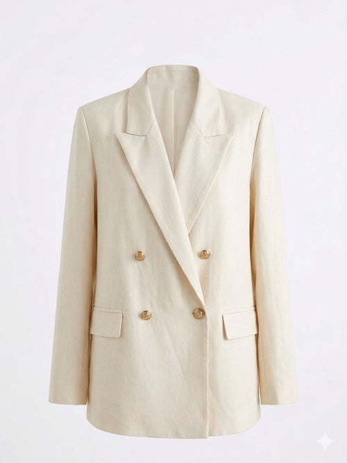 VICOLO Giacca Burro Donna – PE26