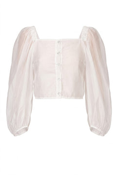 VICOLO top natura con maniche bombate TAB1915NAT-PE26