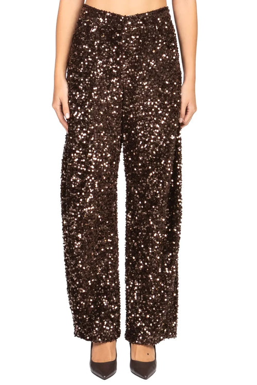 TEW25PC72MOR pantalone TENSIONE IN