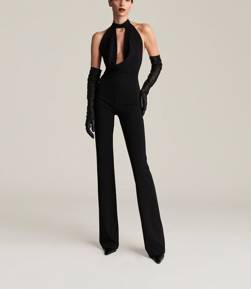 ANIYE BY TUTA JABOT JUMPSUITSIENNA