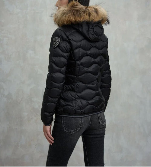 BLAUER PIUMINO CON BORDO IN PELLICCIA ALDIE