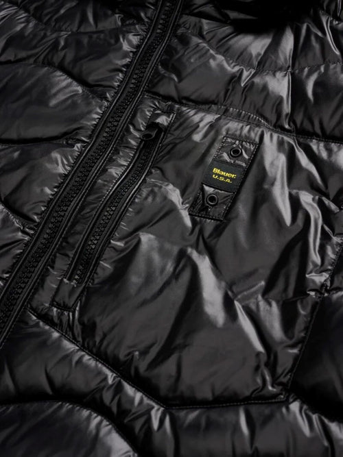 BLAUER PIUMINO AD ONDE WAVE