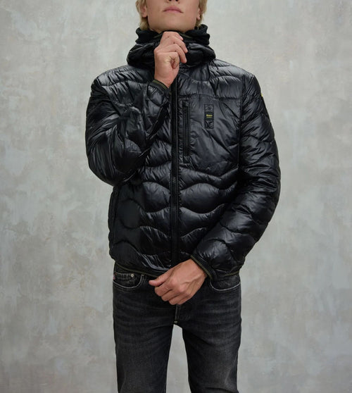 BLAUER PIUMINO AD ONDE WAVE