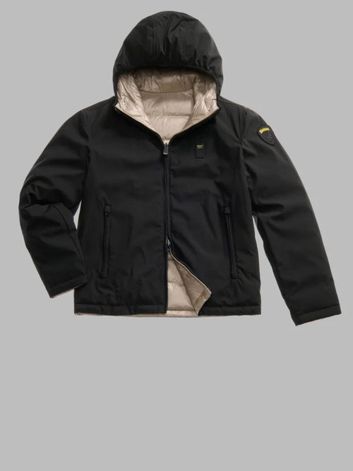 BLAUER PIUMINO REVERSIBILE NYLON NOPRENE BALLAR