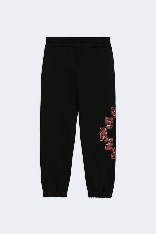 COUNTY OF MILAN PANTALONI CON STAMPA LOGO LINEOUT E SERPENTI