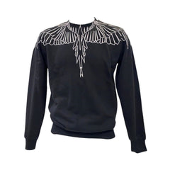 COUNTY OF MILAN FELPA GIROCOLLO CON ALI GEOMTRICHE