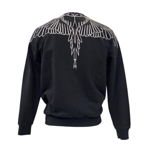 COUNTY OF MILAN FELPA GIROCOLLO CON ALI GEOMTRICHE