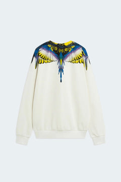 COUNTY OF MILAN FELPA GIROCOLLO CON STAMPA ACQUILA