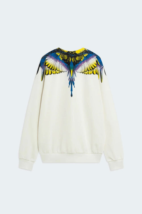 COUNTY OF MILAN FELPA GIROCOLLO CON STAMPA ACQUILA