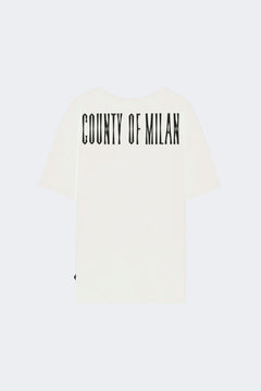 COUNTY OF MILAN T-SHIRT CON STAMPA LOGO LINEOUT E SERPENTI