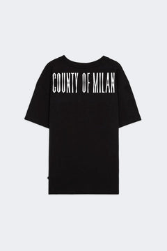 COUNTY OF MILAN T-SHIRT CON STAMPA LOGO LINEOUT E SERPENTI