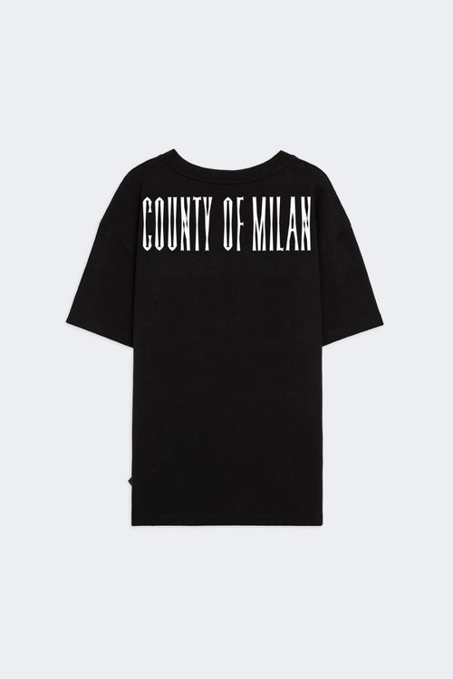 COUNTY OF MILAN T-SHIRT CON STAMPA LOGO LINEOUT E SERPENTI