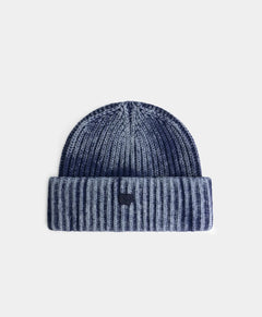 DAILY PAPER CAPPELLO INDIGO KNITTED WASHED BEANIE