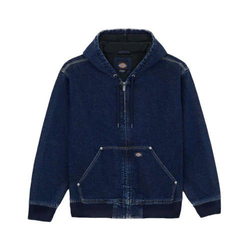 DICKIES GIUBBOTTO CON CAPPUCCIO IN DENIM