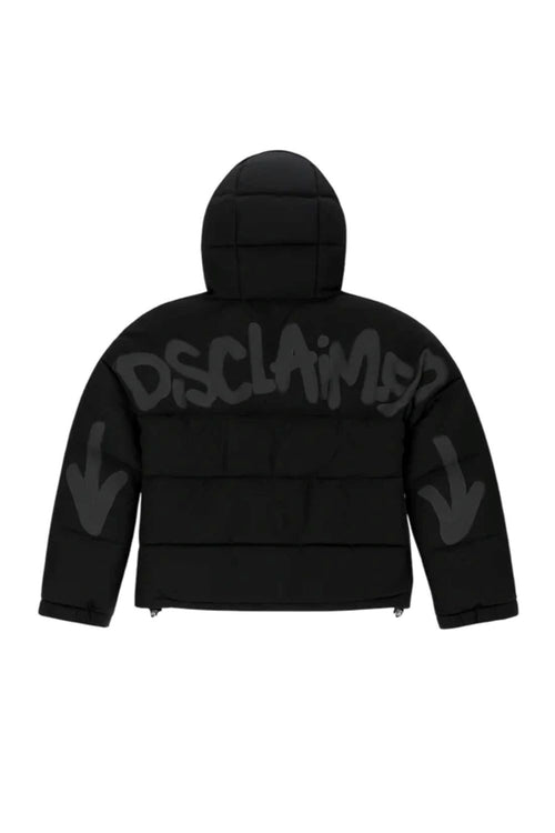 DISCLAIMER PIUMINO DA UOMO NERO