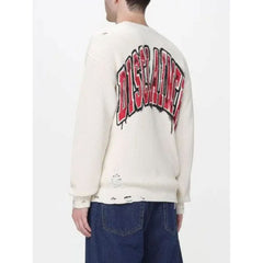 DISCLAIMER MAGLIA A GIROCOLLO CON MAXI LOGO