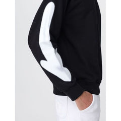 DISCLAIMER FELPA IN COTONE CON SLOGAN