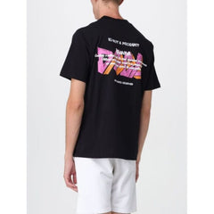 DISCLAIMER T-SHIRT IN COTONE STAMPATA