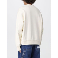 DISCLAIMER FELPA GIROCOLLO IN COTONE CON LOGO