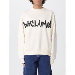 DISCLAIMER FELPA GIROCOLLO IN COTONE CON LOGO