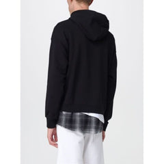 DISCLAIMER FELPA DOUBLE-LAYER IN COTONE