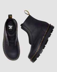 DR.MARTENS STIVALI ZEBZAG LACELESS IN PELLE SENZA LACCI