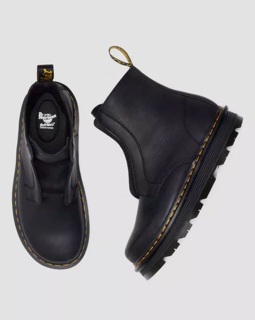 DR.MARTENS STIVALI ZEBZAG LACELESS IN PELLE SENZA LACCI