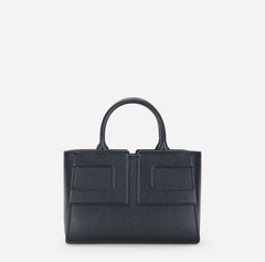 ELISABETTA FRANCHI BORSA A MANO CON MAXI LOGO