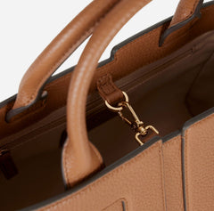 ELISABETTA FRANCHI BORSA A MANO CON MAXI LOGO