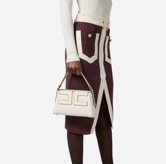 ELISABETTA FRANCHI TOTE PICCOLA A TRAPEZIO