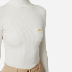 ELISABETTA FRANCHI DOLCEVITA A COSTINE CON TASCHINO