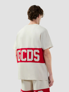 GCDS T-SHIRT REGULAR BAND LOGO
