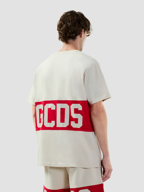 GCDS T-SHIRT REGULAR BAND LOGO