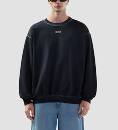 GCDS FELPA GIROCOLLO PATCH LOGO