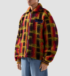 GCDS GIACCA TEDDY FULL ZIP