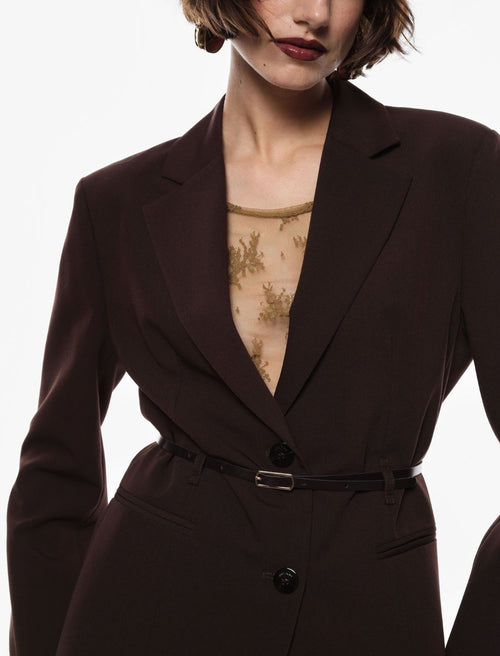 IMPERIAL BLAZER CON CINTURA E BOTTONI