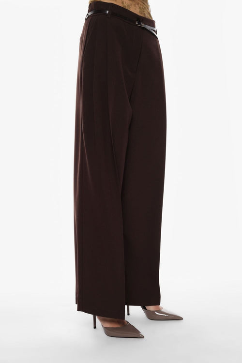 IMPERIAL PANTALONI AMPI A VITA ALTA