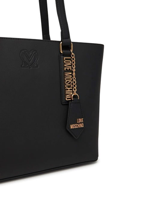 LOVE MOSCHINO BORSA A SPALLA IN PELLE