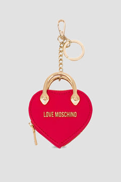 LOVE MOSCHINO PORTACHIAVI ROSSO