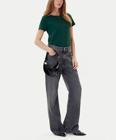 PINKO T-SHIRT RICAMO LOVE BIRDS