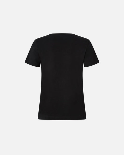 PINKO T-SHIRT RICAMO LOVE BIRDS