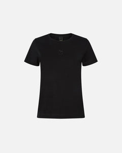 PINKO T-SHIRT RICAMO LOVE BIRDS