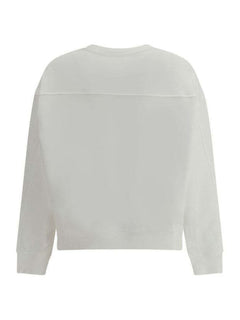 PINKO FELPA GIROCOLLO CON RICAMO GIOIELLO LOVE BIRDS